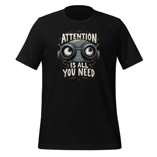 The Attention is All you Need Robot T-shirt 1 (unisex) m.