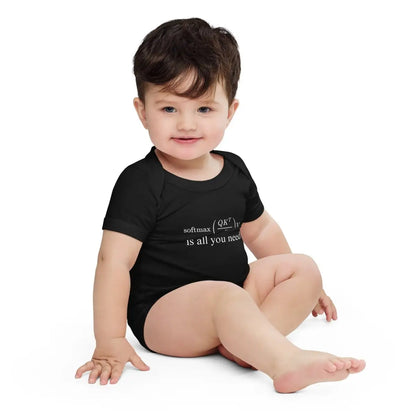 Attention is All You Need Short Sleeve One-Piece (baby)