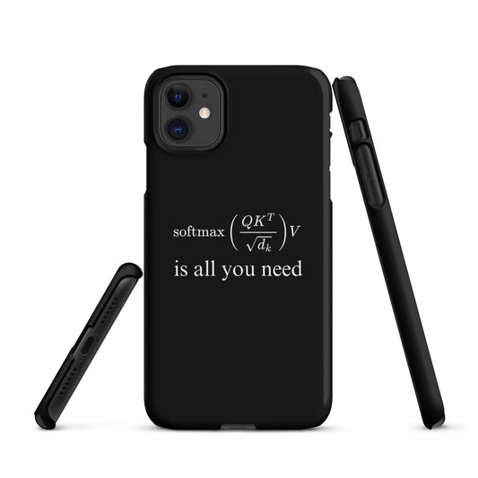 Attention is All You Need Snap Case for iPhone® - iPhone 11