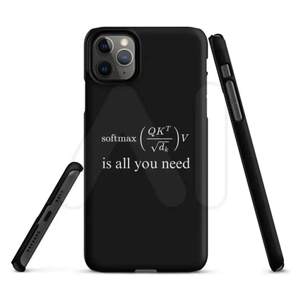 Attention is All You Need Snap Case for iPhone® - iPhone 11 Pro Max