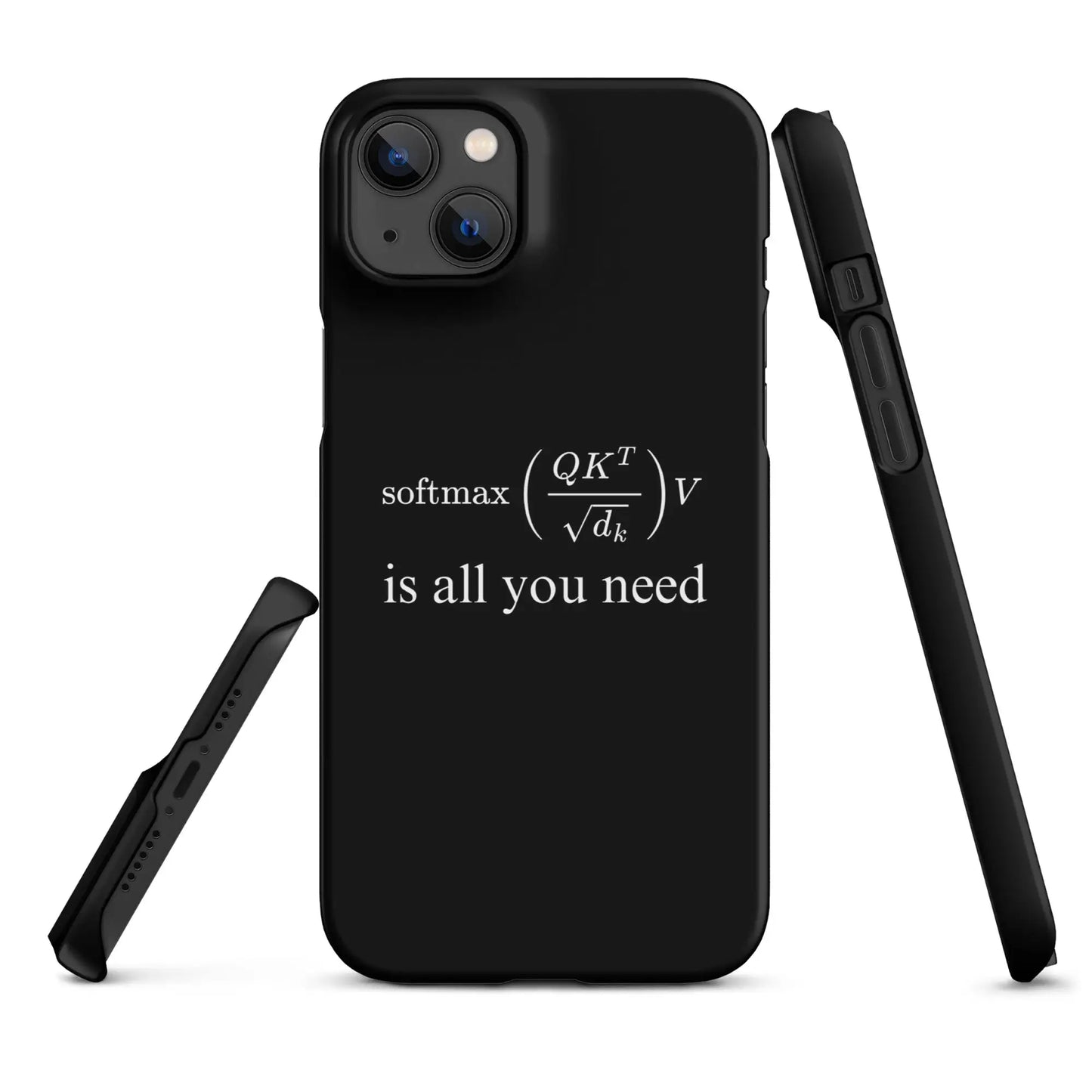 Attention is All You Need Snap Case for iPhone® - iPhone 14 Plus