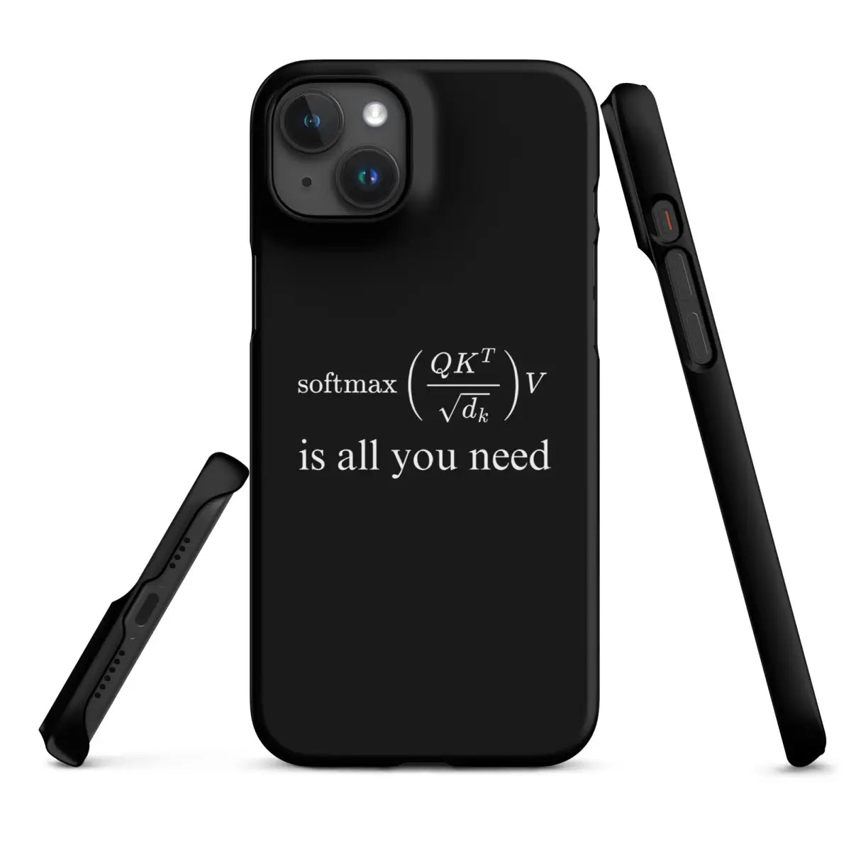 Attention is All You Need Snap Case for iPhone® - iPhone 15 Plus