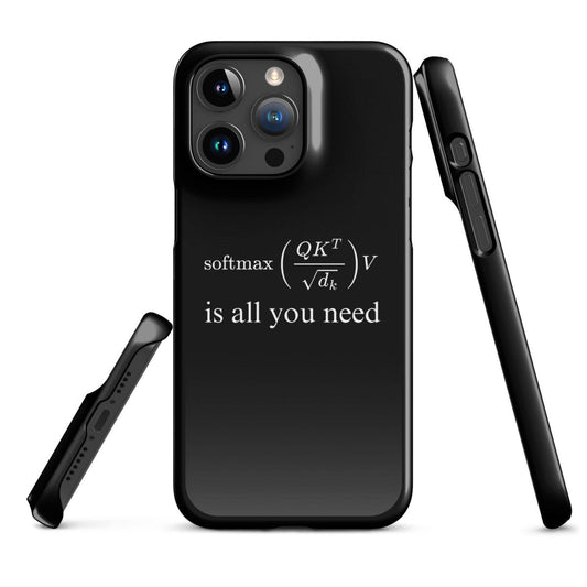 Attention is All You Need Snap Case for iPhone® - iPhone 15 Pro Max - AI Store