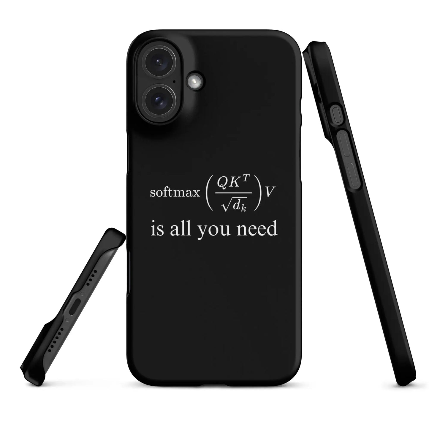 Attention is All You Need Snap Case for iPhone® - iPhone 16 Plus