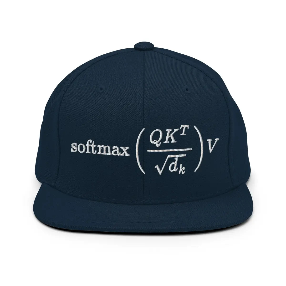 Attention is All You Need Snapback Cap - Dark Navy