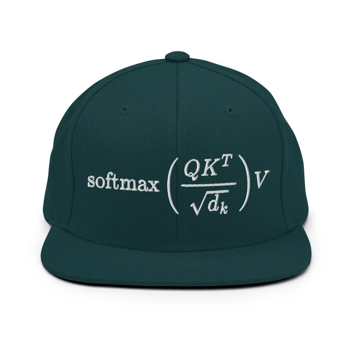 Attention is All You Need Snapback Cap - Spruce