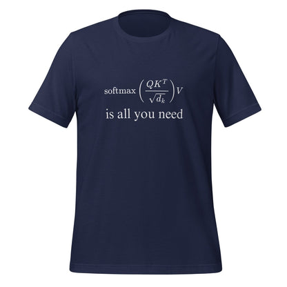 Attention is All You Need T - Shirt (unisex) - Navy - AI Store