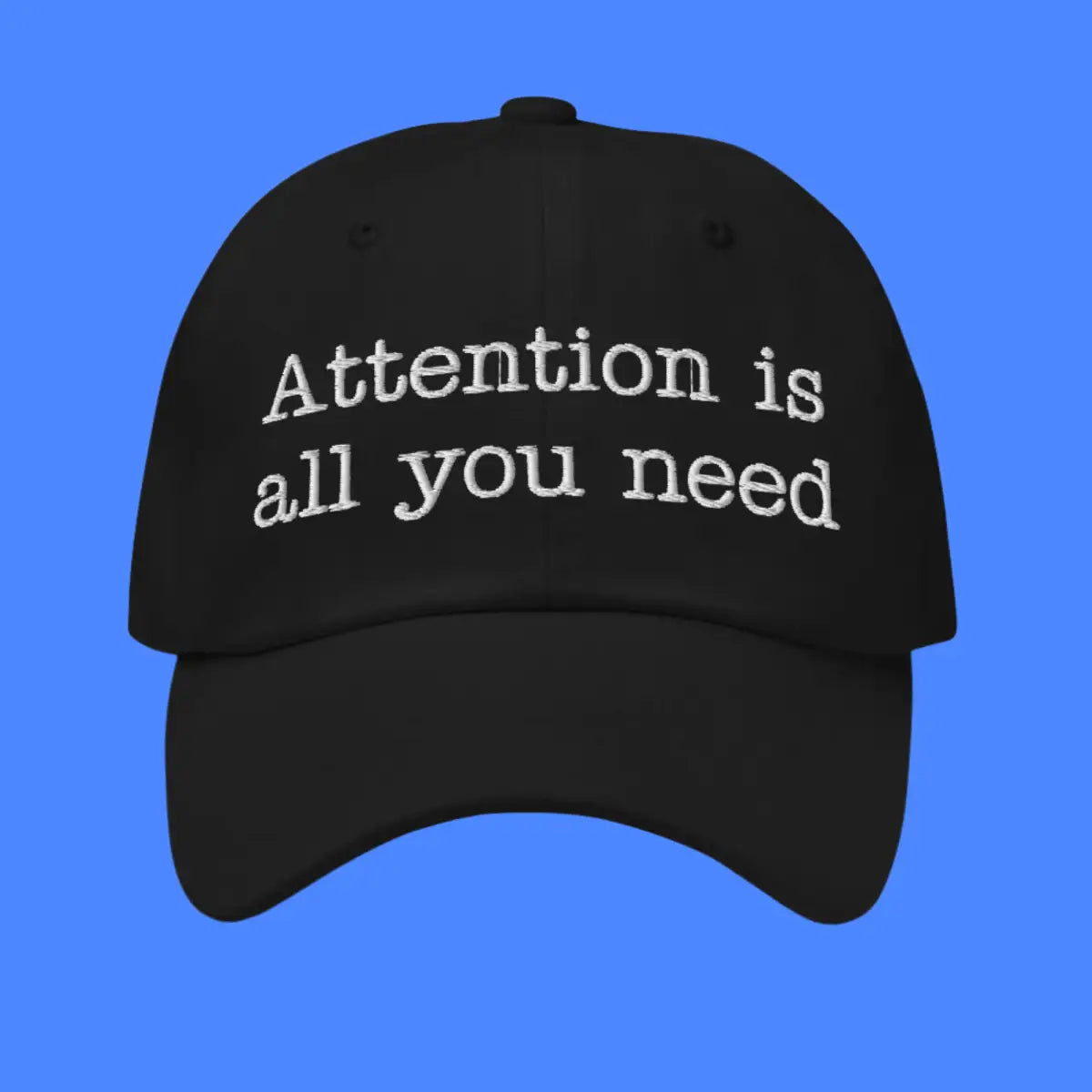 Attention is All You Need Typewriter Cap