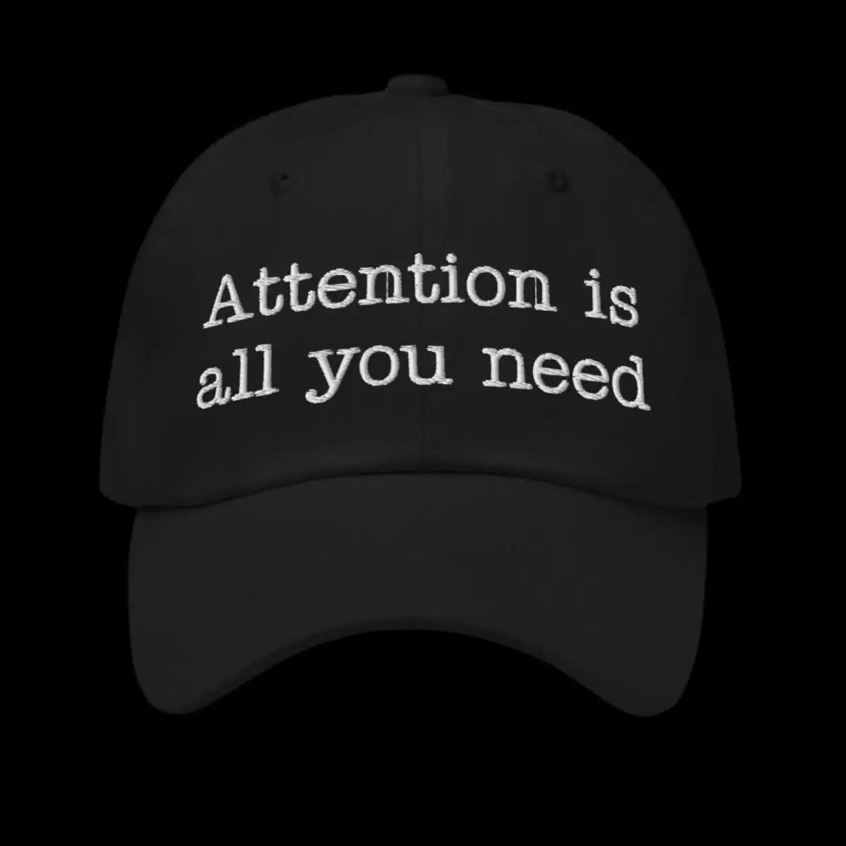 Attention is All You Need Typewriter Cap