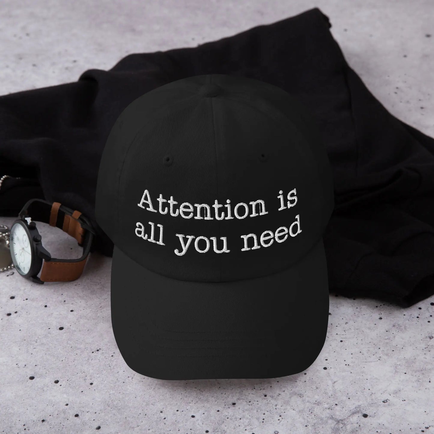 Attention is All You Need Typewriter Cap