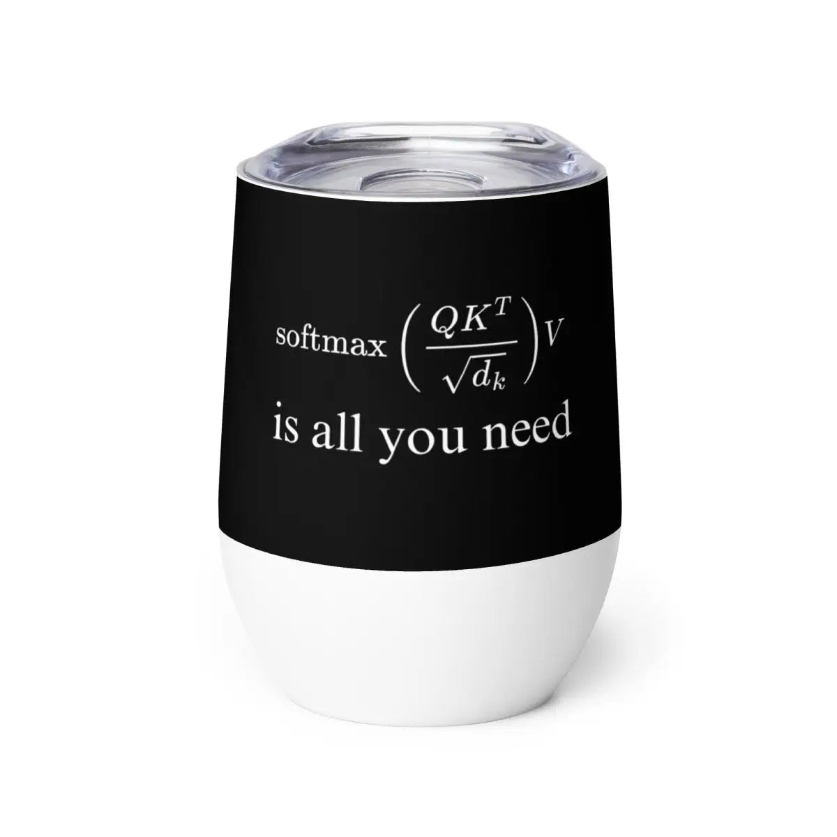 Attention is All You Need Wine Tumbler 2