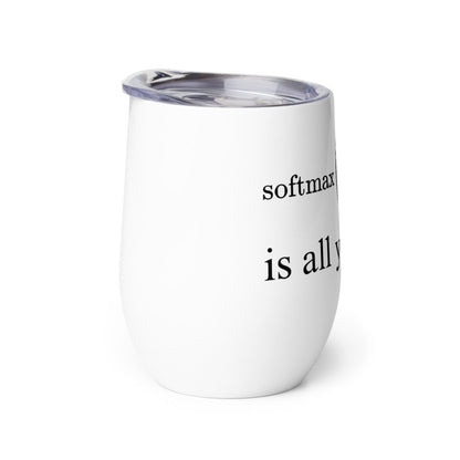 Attention is All You Need Wine Tumbler - AI Store