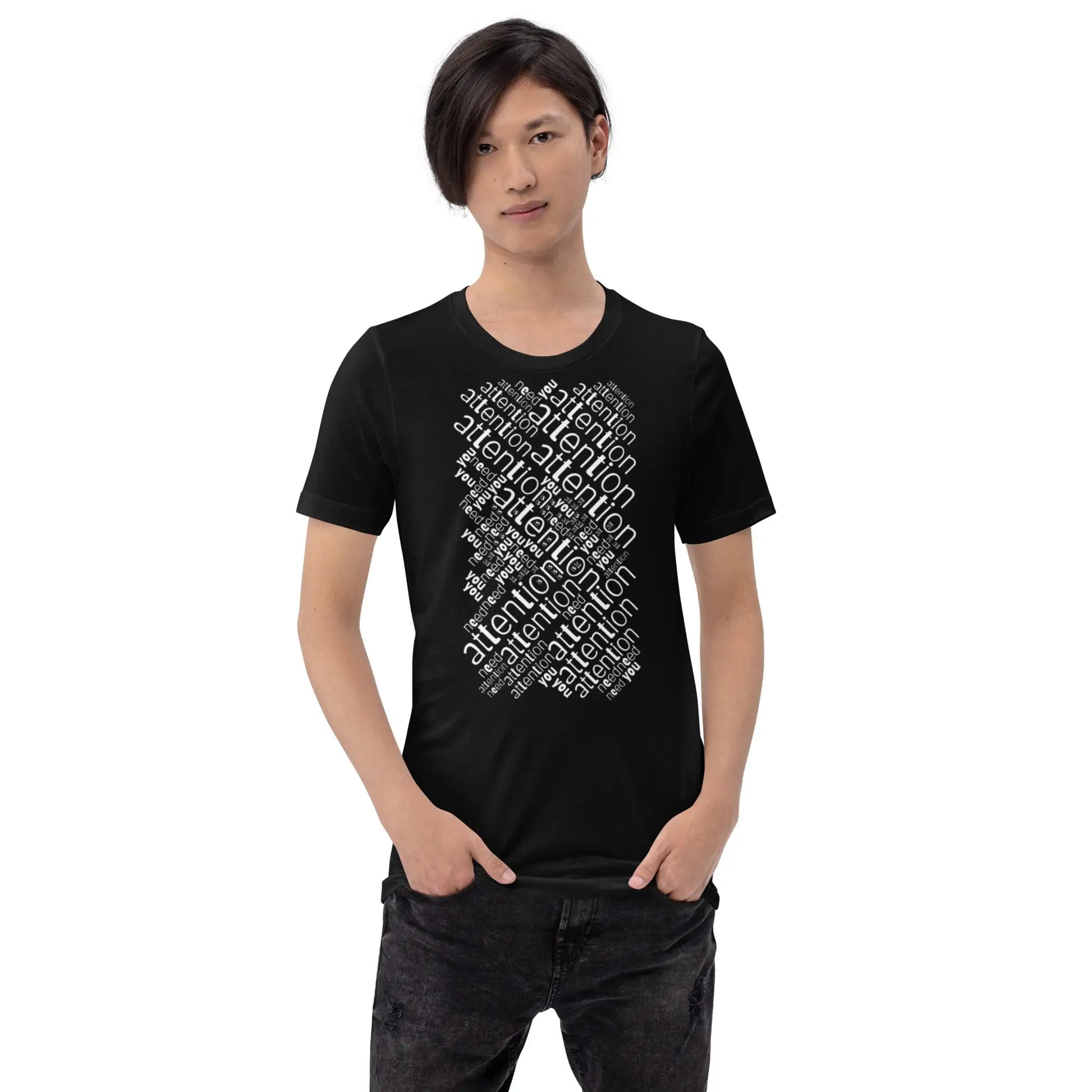 Attention is All You Need Word Cloud T-Shirt (unisex)