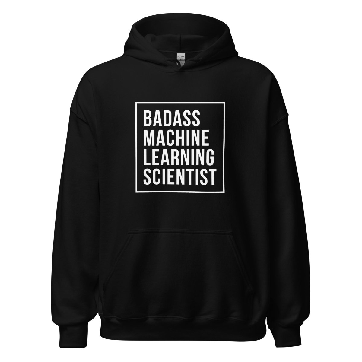 Badass Machine Learning Scientist Hoodie (unisex) - Black - AI Store