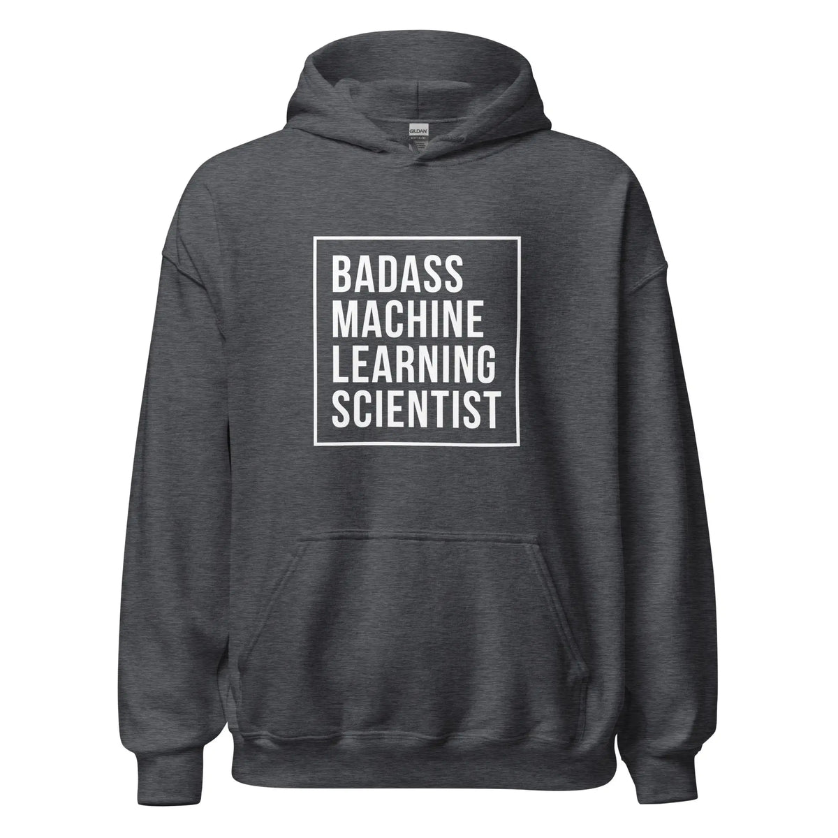 Badass Machine Learning Scientist Hoodie (unisex) - Dark Heather / M