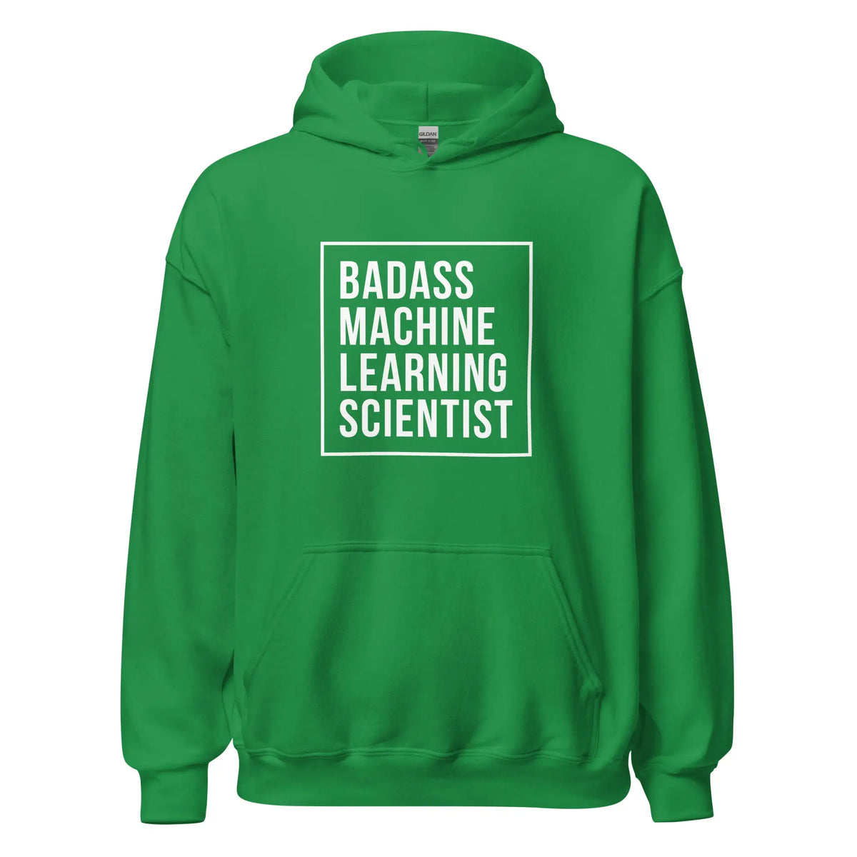 Badass Machine Learning Scientist Hoodie (unisex) - Irish Green / M