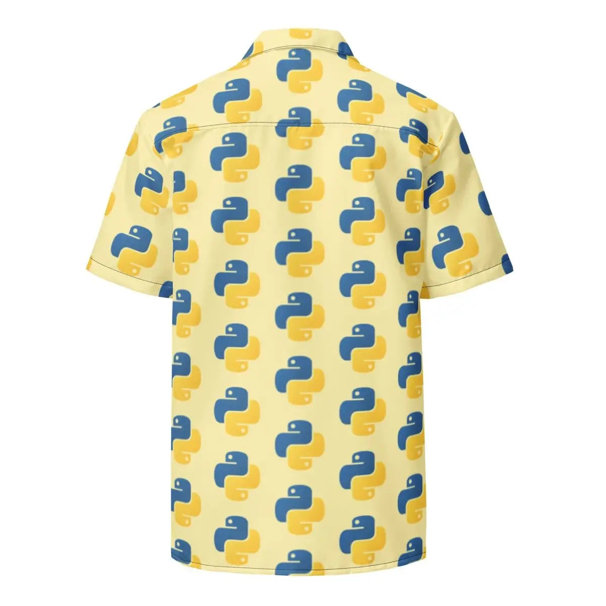 Banana Python Icon Button Shirt (unisex)