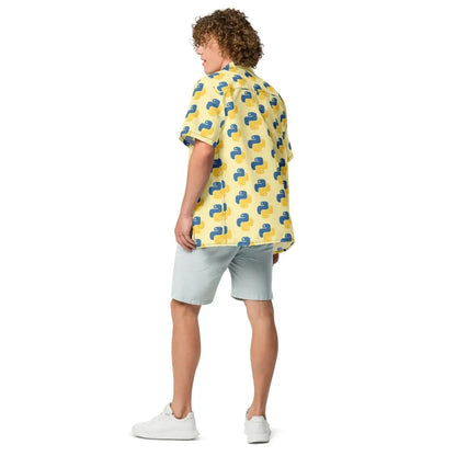 Banana Python Icon Button Shirt (unisex)