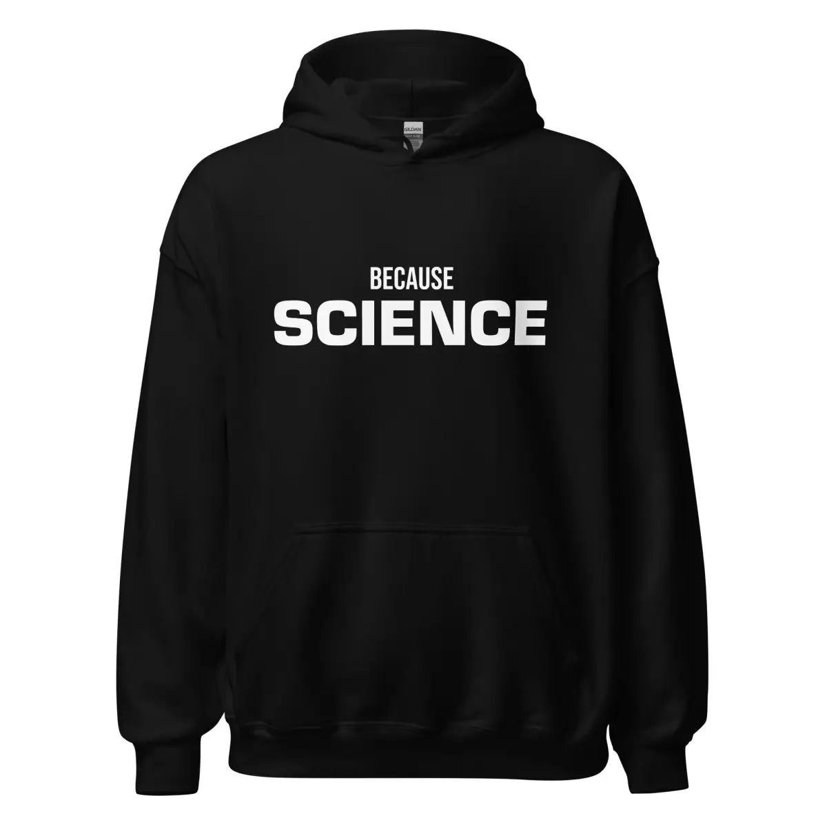 BECAUSE SCIENCE Hoodie (unisex) - Black / M