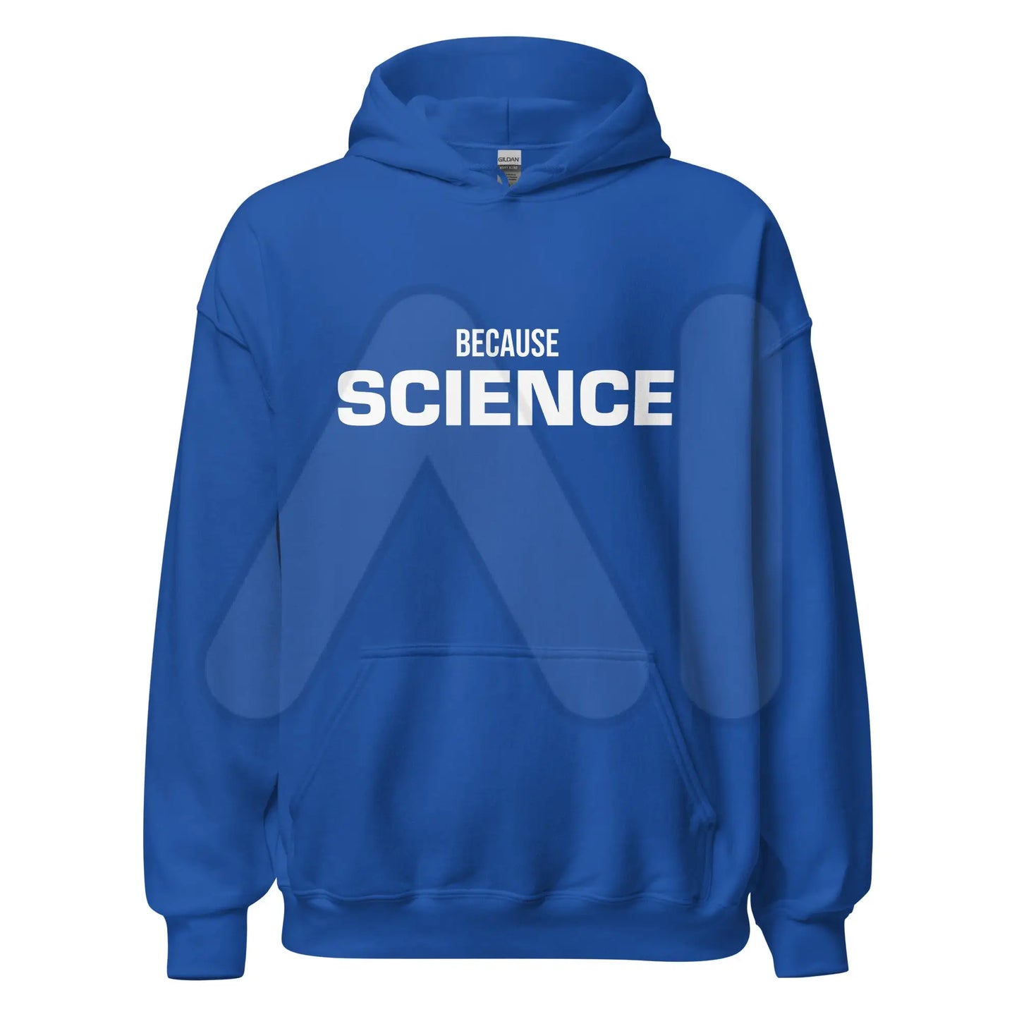 BECAUSE SCIENCE Hoodie (unisex) - Royal / M