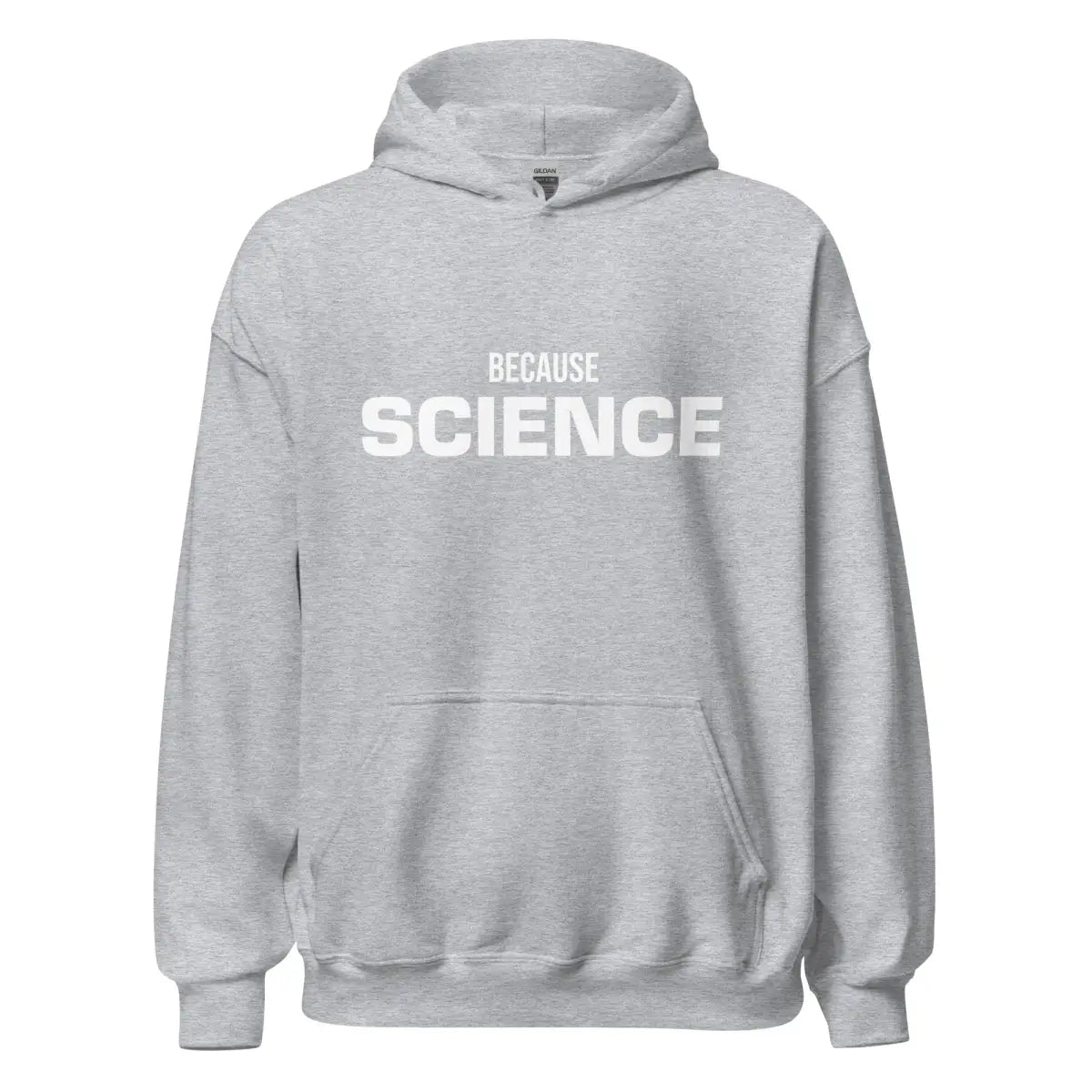 BECAUSE SCIENCE Hoodie (unisex) - Sport Grey / M