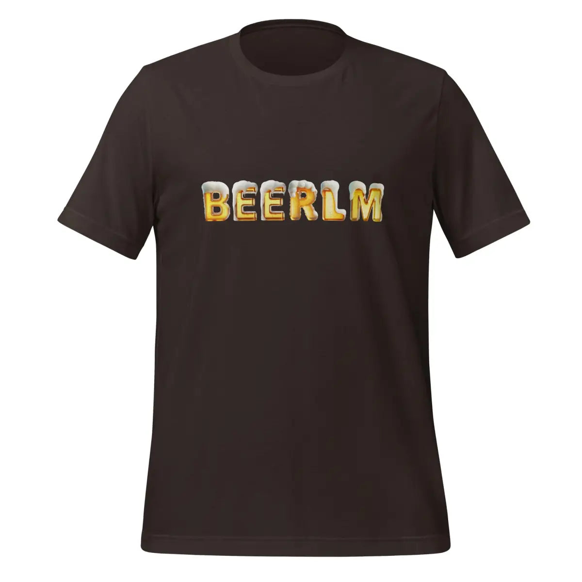 The Beerlm - Beer Language Model T-shirt (unisex) Brown / m.