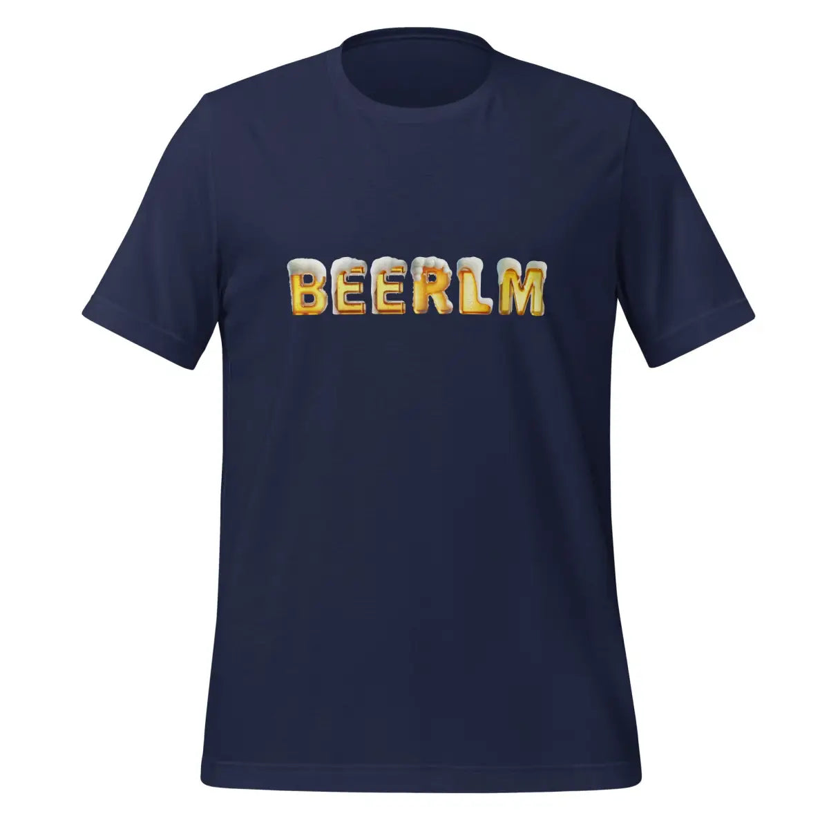 The Beerlm - Beer Language Model T-shirt (unisex) Navy / m.