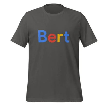 Bert Search Logo T-Shirt (unisex) - Asphalt / M