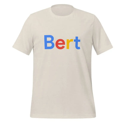 Bert Search Logo T-Shirt (unisex) - Heather Dust / M