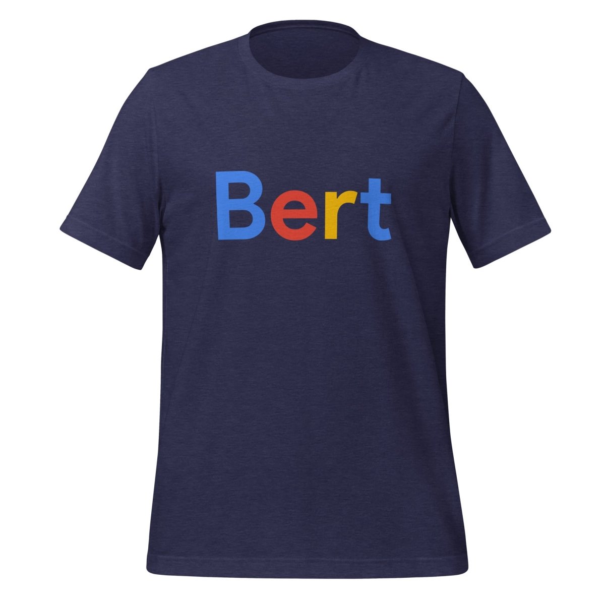 Bert Search Logo T-Shirt (unisex) - Heather Midnight Navy - AI Store