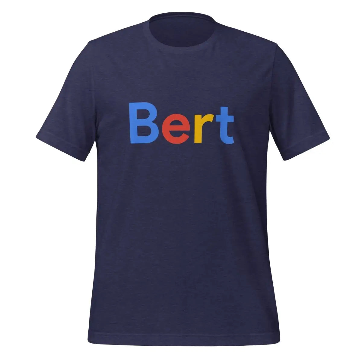 Bert Search Logo T-Shirt (unisex) - Heather Midnight Navy / M