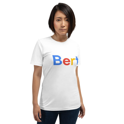 Bert Search Logo T-Shirt (unisex) - White - AI Store