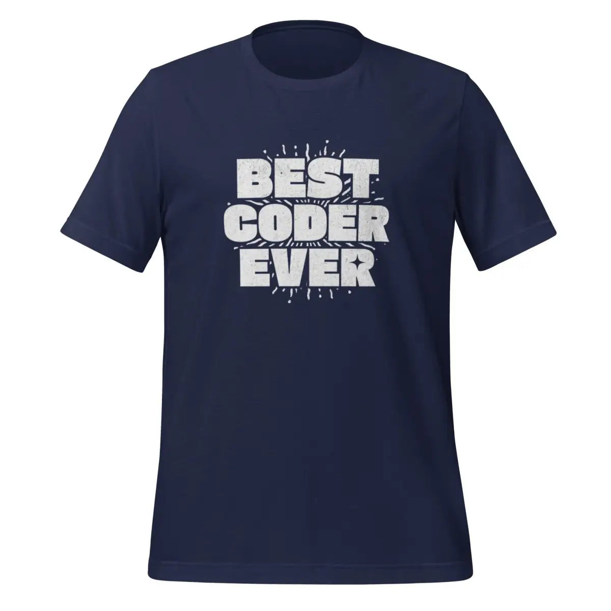 BEST CODER EVER T-Shirt (unisex) - Navy / M