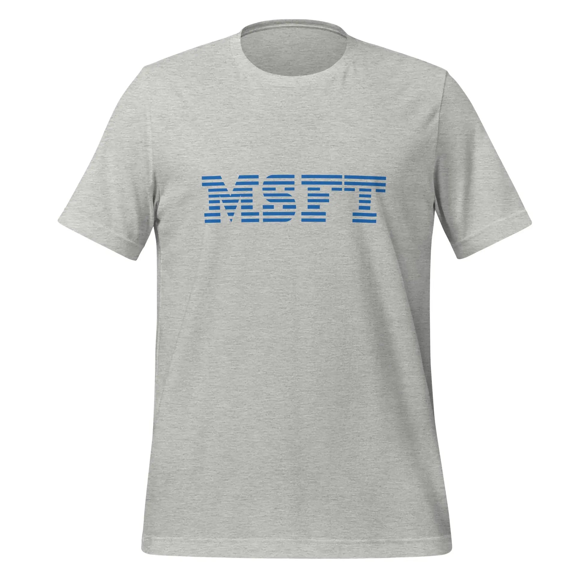 Big Blue MSFT T-Shirt (unisex) - Athletic Heather / M