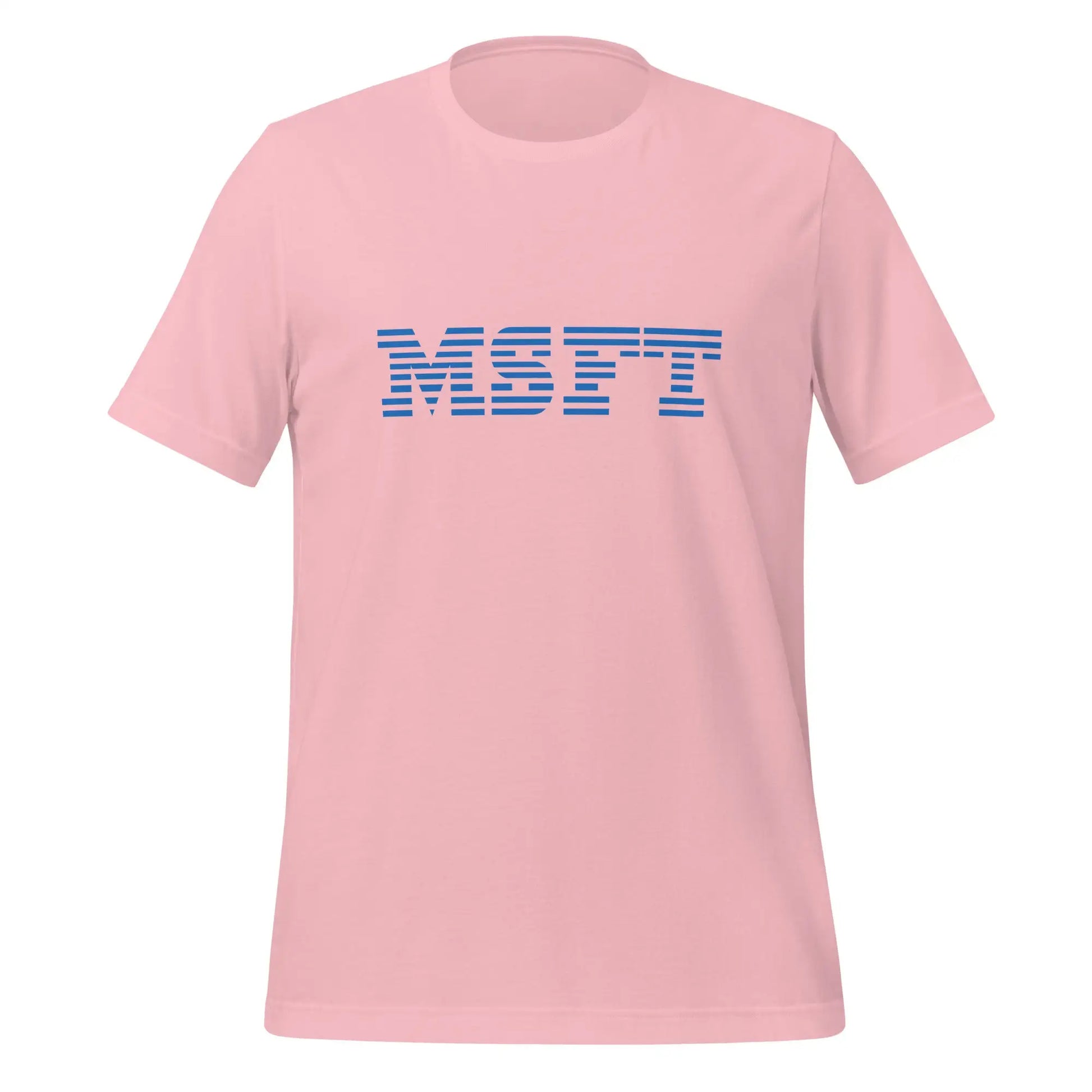 Big Blue MSFT T-Shirt (unisex) - Pink / M