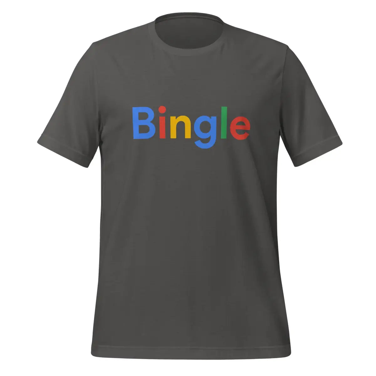 Bingle Search Logo T-Shirt (unisex) - Asphalt / M