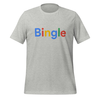 Bingle Search Logo T-Shirt (unisex) - Athletic Heather / M