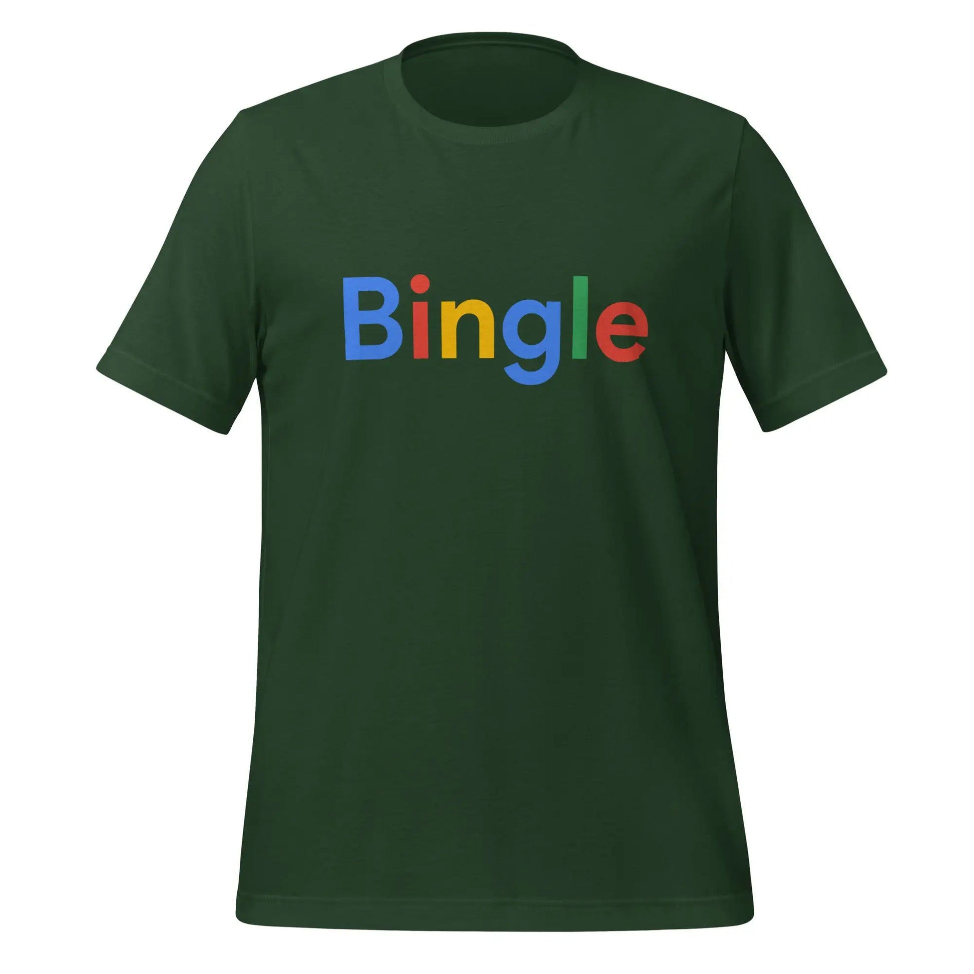 Bingle Search Logo T-Shirt (unisex) - Forest / M