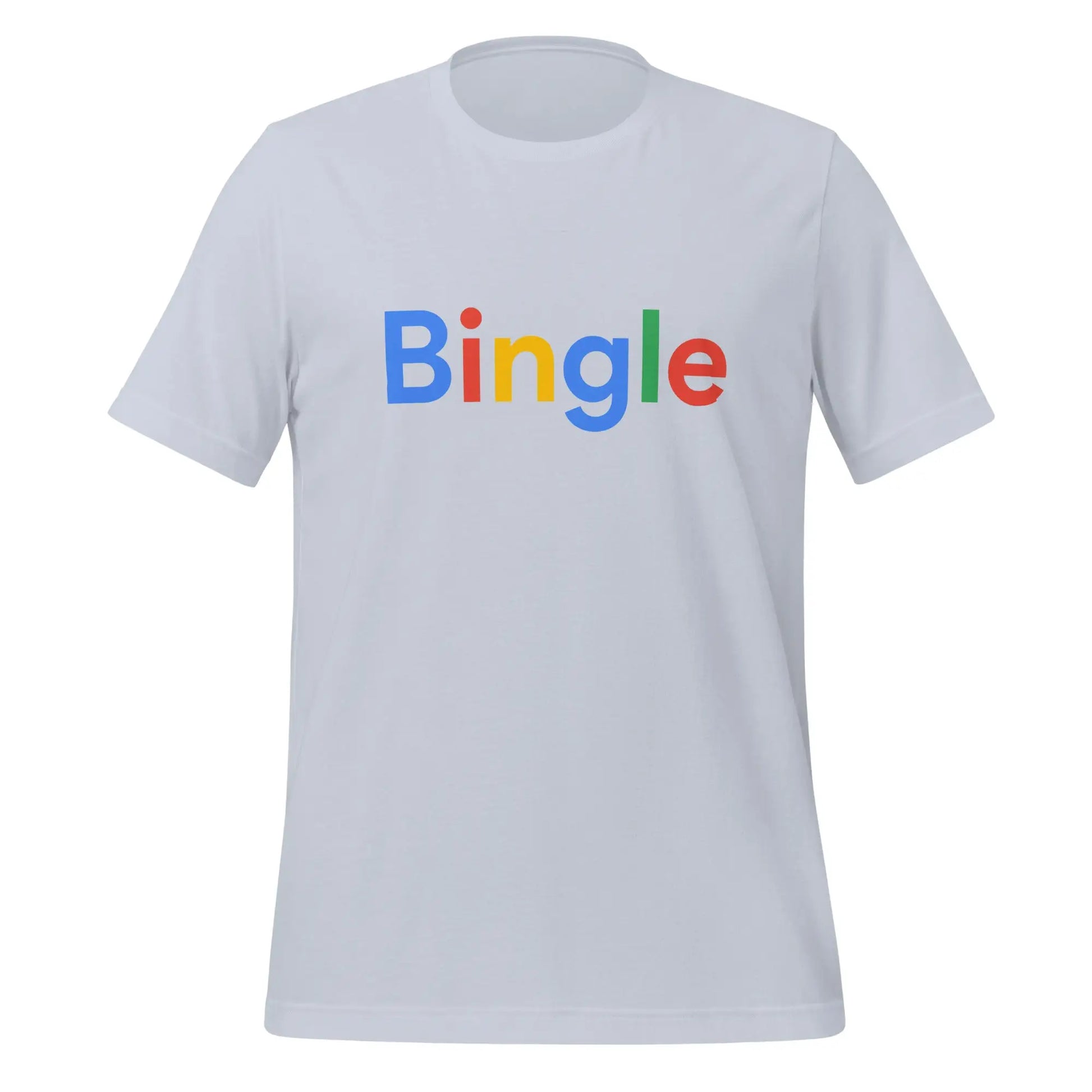 Bingle Search Logo T-Shirt (unisex) - Light Blue / M