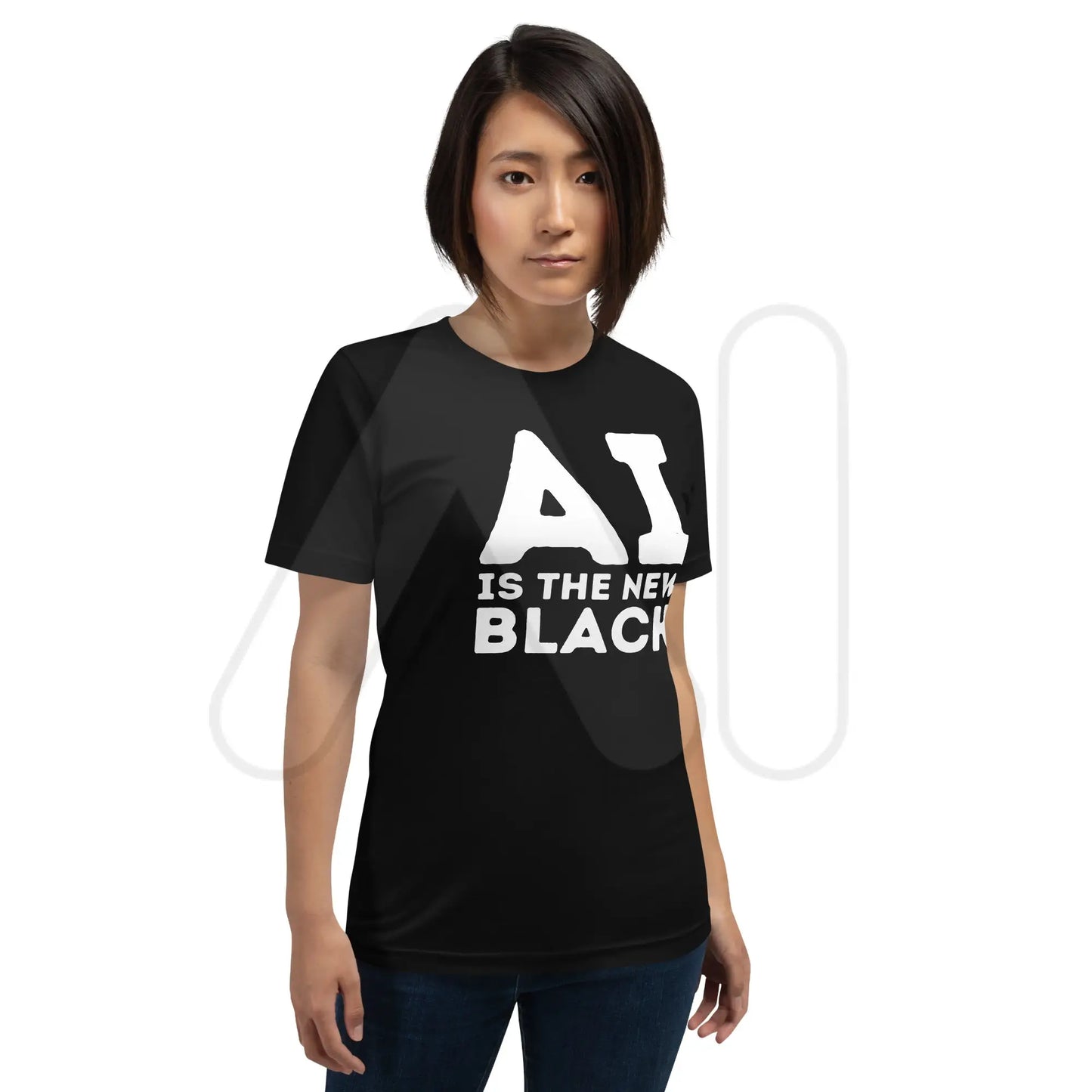 Black AI is the New Black T-Shirt (unisex)