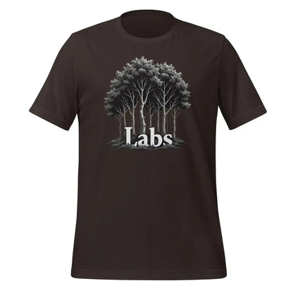 Black Forest ’Labs’ T-Shirt (unisex) - Brown / M