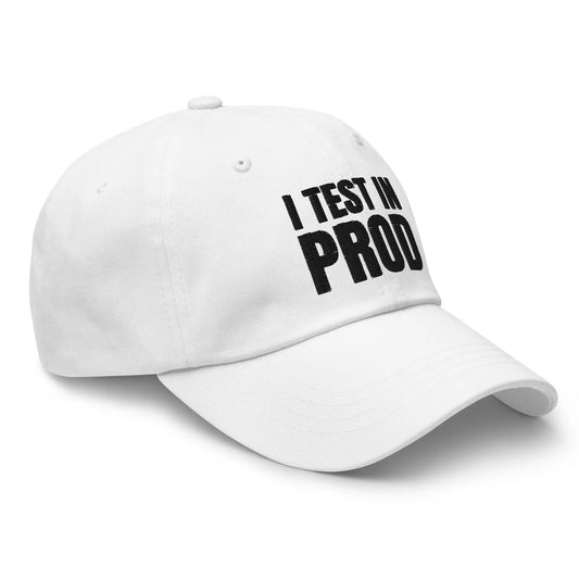 The Black i Test in Prod Cap.