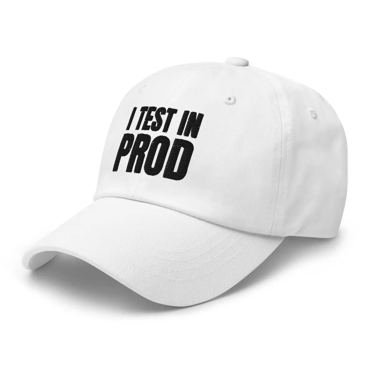 Black I Test in Prod Cap