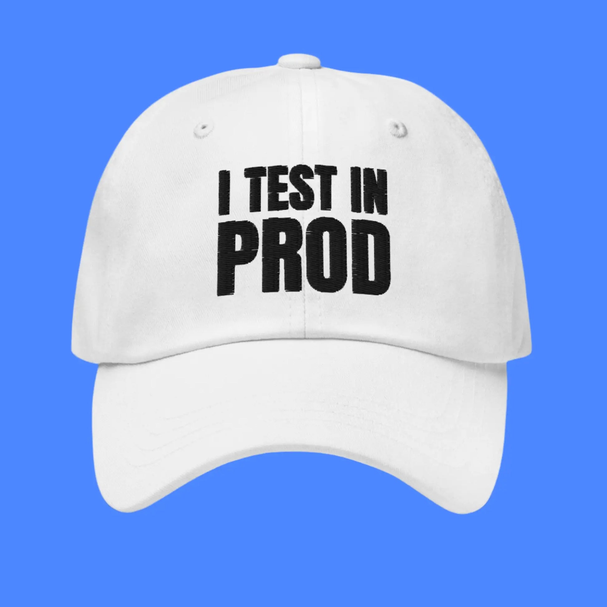 Black I Test in Prod Cap