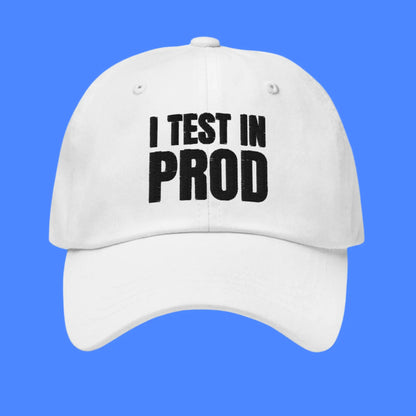 Black I Test in Prod Cap