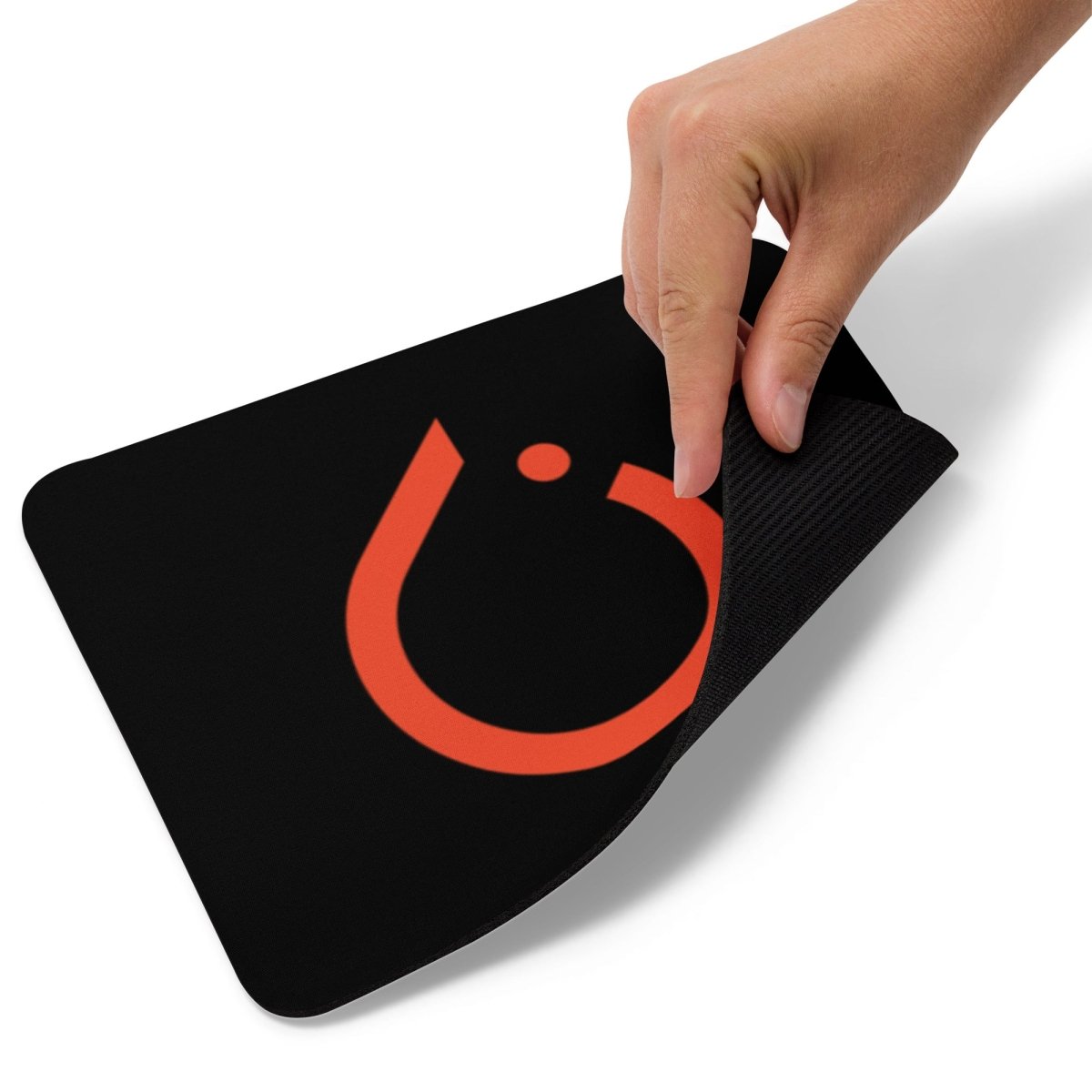 Black PyTorch Icon Mouse Pad - AI Store