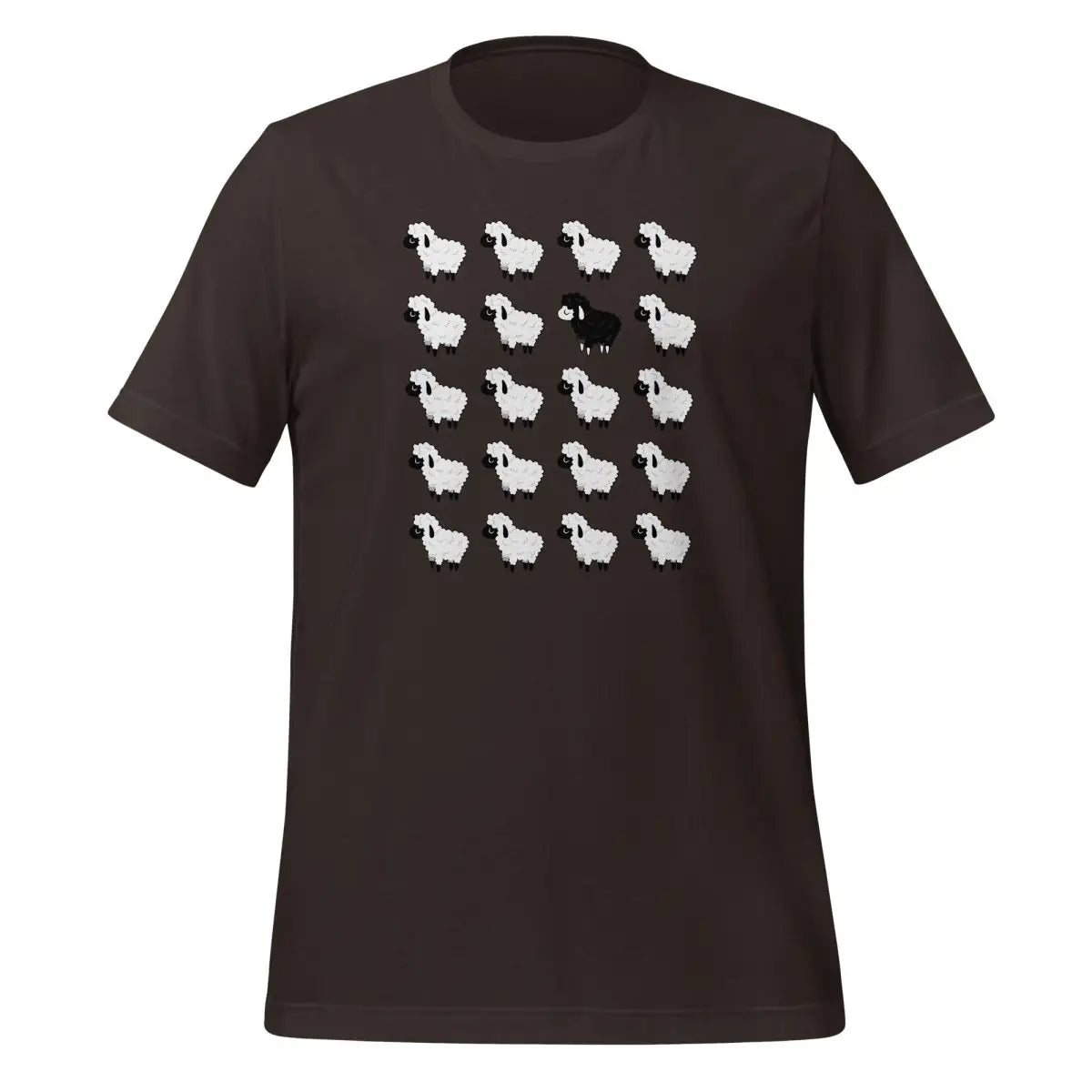 Black Sheep T-Shirt (unisex) - Brown / M