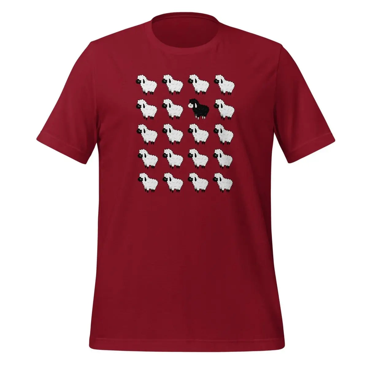 Black Sheep T-Shirt (unisex) - Cardinal / M