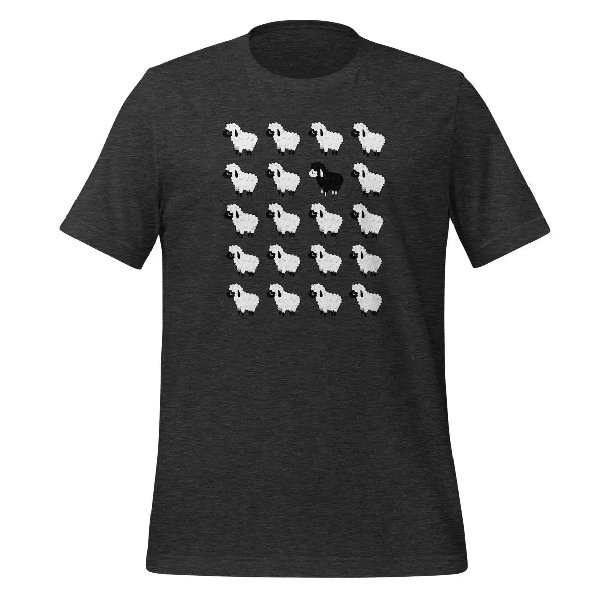 Black Sheep T-Shirt (unisex) - Dark Grey Heather / M