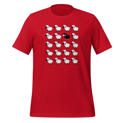 Black Sheep T-Shirt (unisex) - Red / M